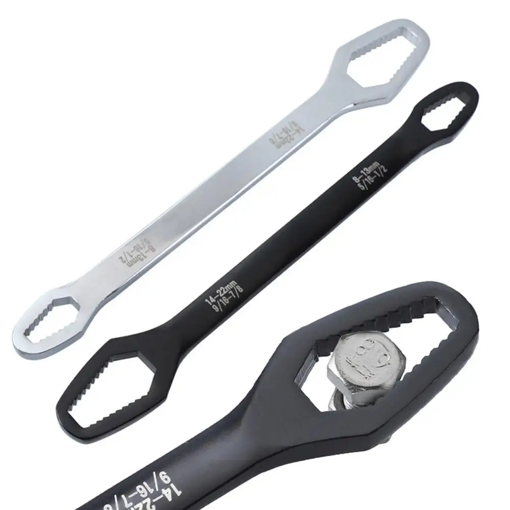 Ratchet Wrench Universal Wrench 8-22mm Double Head Wrench Set Screws Nuts Spanners Repair Hand Tools For Car Bike Car
Ratchet Wrench Universal Wrench 8-22mm Double Head Wrench Set Screws Nuts Spanners Repair Hand Tools For Car Bike Car