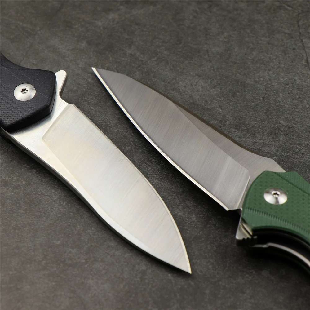 New Nighthawk outdoor camping survival folding knife 12cr27 blade G10 handle sharp tactical self-defense hunting EDC tool knife
New Nighthawk outdoor camping survival folding knife 12cr27 blade G10 handle sharp tactical self-defense hunting EDC tool knife