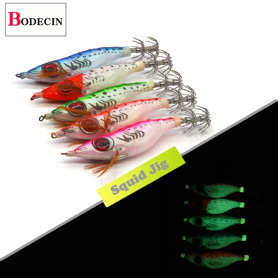 5PC Artificial Fake Bait Luminous Squid Jig Squidding 3.0 Hook For Fishing Cuttlefish 10cm 3D Big Eyes Shrimp Lure Lake Tackle
5PC Artificial Fake Bait Luminous Squid Jig Squidding 3.0 Hook For Fishing Cuttlefish 10cm 3D Big Eyes Shrimp Lure Lake Tackle