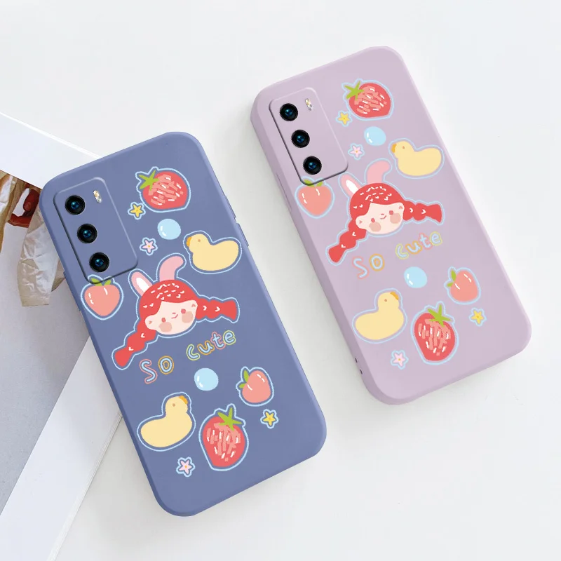 Strawberry Liquid Silicone Case For Huawei P40 P30 P20 Pro Lite Mate 40 30 20 Pro Lite P Smart 2021 Y7A Soft Phone Cover Case
Strawberry Liquid Silicone Case For Huawei P40 P30 P20 Pro Lite Mate 40 30 20 Pro Lite P Smart 2021 Y7A Soft Phone Cover Case
