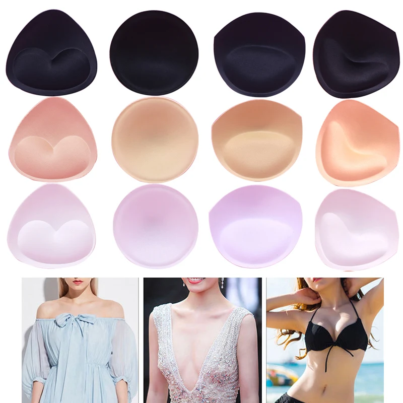 2pcs 1pair Triangle Cup Sponge Bra Pads Push Up Breast Enhancer Removeable Bra Padding Inserts Cups for Swimsuit Bikini Padding
2pcs 1pair Triangle Cup Sponge Bra Pads Push Up Breast Enhancer Removeable Bra Padding Inserts Cups for Swimsuit Bikini Padding