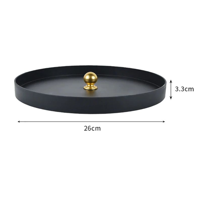 Jewelry Tray Round Metal Tray for Sundries and Small Objects Desktop Home Decor Storage Tray for Necklace
Jewelry Tray Round Metal Tray for Sundries and Small Objects Desktop Home Decor Storage Tray for Necklace