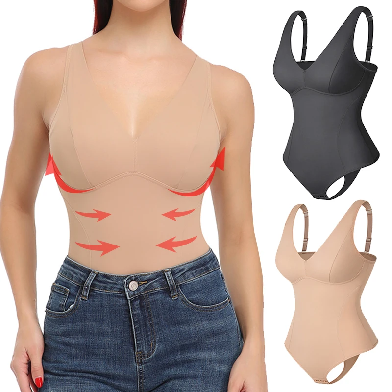 Women's Slim Full Body Shaper With Built-in Bra Shapewear Tummy Control Tops Waist Trainer Corset Bodysuits
Women's Slim Full Body Shaper With Built-in Bra Shapewear Tummy Control Tops Waist Trainer Corset Bodysuits