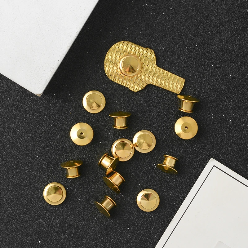 DIY Accessories 5-10pcs/lot Metal Gold Silver color Deluxe Butterfly buckle Lock Pin caps Clasp Safety Hold pin Jewelry Findings
DIY Accessories 5-10pcs/lot Metal Gold Silver color Deluxe Butterfly buckle Lock Pin caps Clasp Safety Hold pin Jewelry Findings