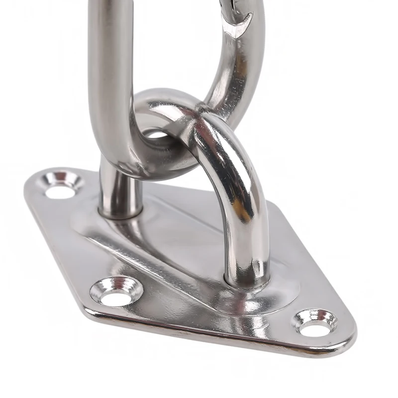 Stainless Steel Suspension Hammock Hooks Ceiling Bracket Swing Kit Hangers For Hammock Antenna Yoga Hanging Chair Mount Trapeze 
Stainless Steel Suspension Hammock Hooks Ceiling Bracket Swing Kit Hangers For Hammock Antenna Yoga Hanging Chair Mount Trapeze