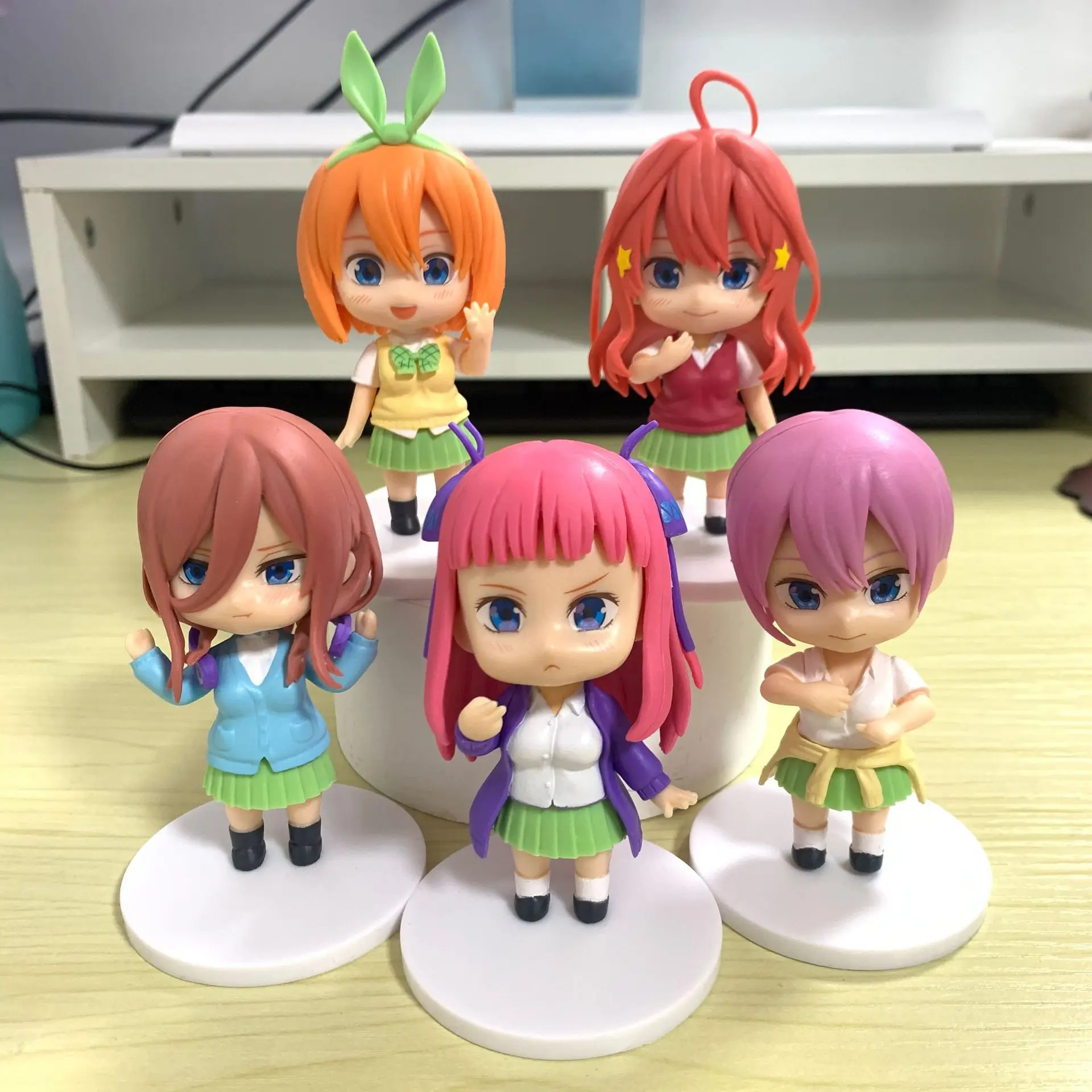 11cm The Quintessential Quintuplets Figure Anime Nakano Miku Action Figure Nakano Ichika Nino Yotsuba Itsuki Figurine Model Doll
11cm The Quintessential Quintuplets Figure Anime Nakano Miku Action Figure Nakano Ichika Nino Yotsuba Itsuki Figurine Model Doll