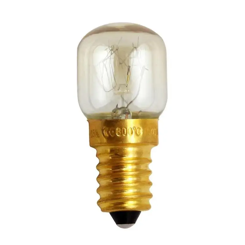 15W 25W High Temperature Microwave Oven Bulb E14 300 Degree Screw Light Bulbs Cooker Tungsten Filament Lamp Bulbs
15W 25W High Temperature Microwave Oven Bulb E14 300 Degree Screw Light Bulbs Cooker Tungsten Filament Lamp Bulbs