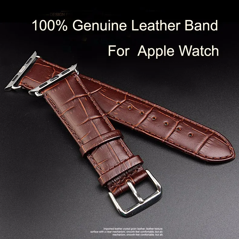 Crocodile leather straps For Apple Watch Band SE 45mm 41 42mm 44mm bracelet for iwatch SE band 38mm 40mm wristband series 7654
Crocodile leather straps For Apple Watch Band SE 45mm 41 42mm 44mm bracelet for iwatch SE band 38mm 40mm wristband series 7654