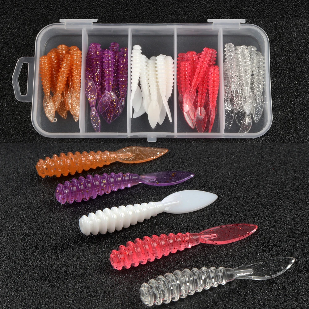 TEUKIM 50pcs Fishing Lures Wobblers Carp Fishing Soft Lures Artificial Baits Fishing Goods Lures for Fishing
TEUKIM 50pcs Fishing Lures Wobblers Carp Fishing Soft Lures Artificial Baits Fishing Goods Lures for Fishing