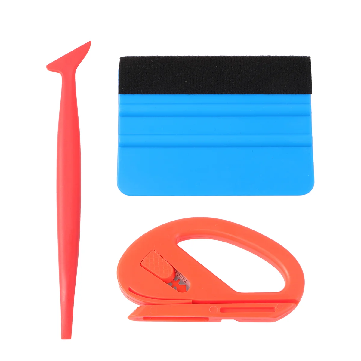 Набор инструментов для автомобильной пленки 3 в 1, скребок для установки автомобильной пленки, инструменты для отделки
Набор инструментов для автомобильной пленки 3 в 1, скребок для установки автомобильной пленки, инструменты для отделки