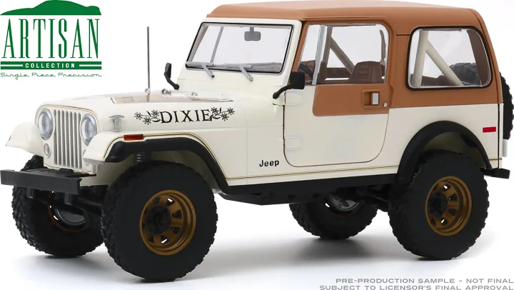GreenLight 1: 18 1979 Jeep CJ-7 Golden Eagle Collection Metal Die-cast Simulation Model Cars Toys
GreenLight 1: 18 1979 Jeep CJ-7 Golden Eagle Collection Metal Die-cast Simulation Model Cars Toys