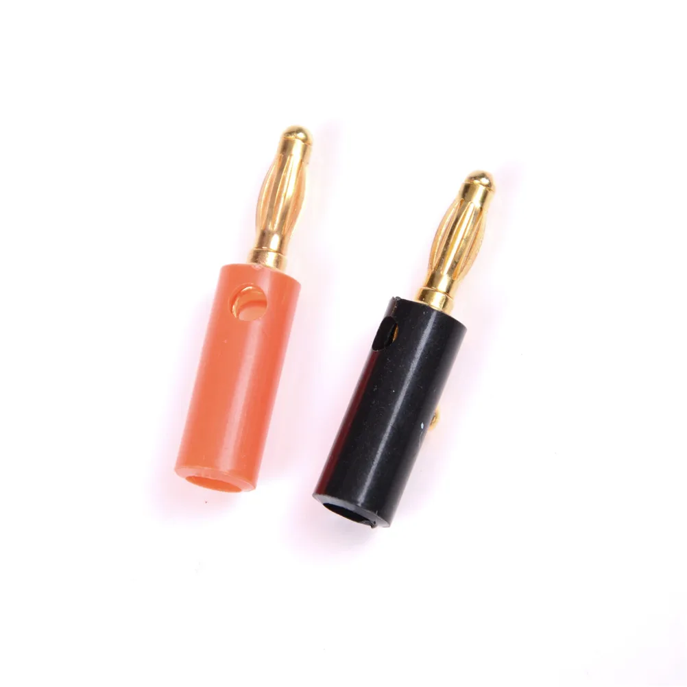 10 Pcs/lot Audio Speaker Screw Banana Gold Plate Plugs Connectors 4mm Wholesale High Quality
10 Pcs/lot Audio Speaker Screw Banana Gold Plate Plugs Connectors 4mm Wholesale High Quality