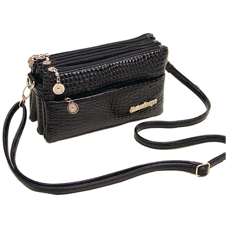 Women handbags Small Shoulder Bag Crocodile Pattern Women Messenger Bags for Women Handbag Clutch Black
Women handbags Small Shoulder Bag Crocodile Pattern Women Messenger Bags for Women Handbag Clutch Black