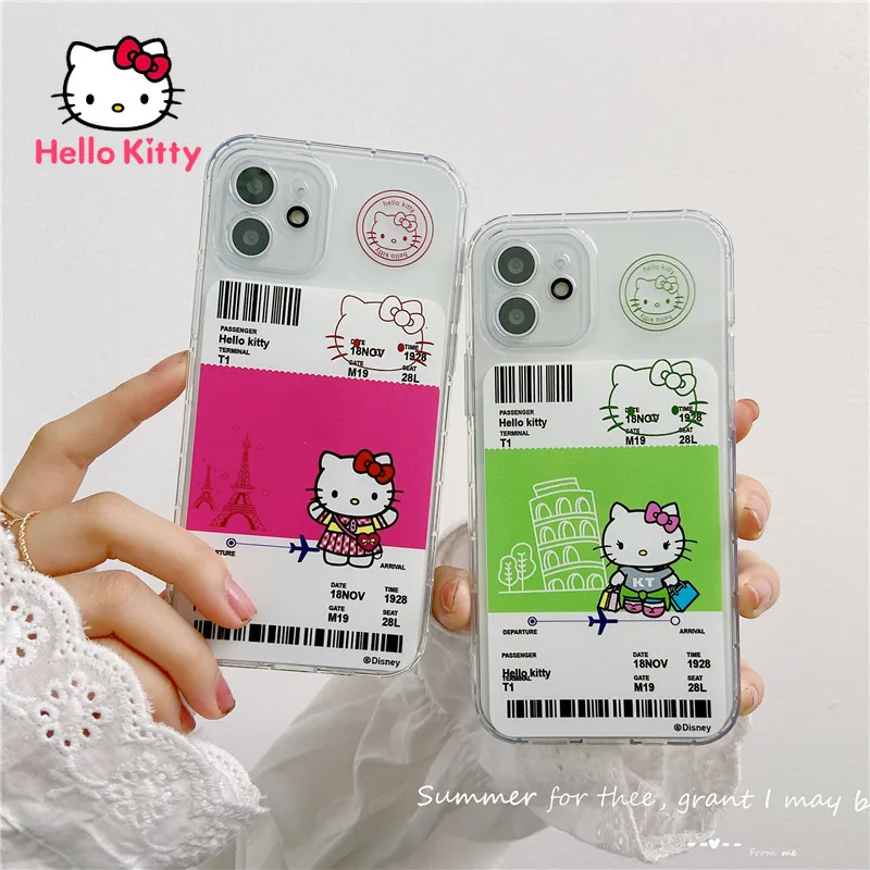 Hello Kitty cartoon case for iPhone6/6s/7/8P/X/XR/XS/XSMAX/11/12ProPhone Transparent Soft Case Case Cover
Hello Kitty cartoon case for iPhone6/6s/7/8P/X/XR/XS/XSMAX/11/12ProPhone Transparent Soft Case Case Cover