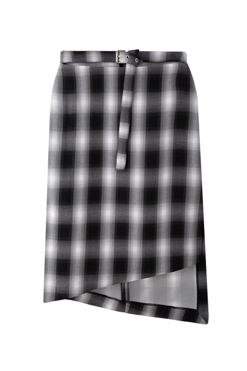DEAT 2021 New Summer Fashion Women Clothes High Waist Plaided Asymmetrical Single Breasted Halfbody Skirt Female WS05301L
DEAT 2021 New Summer Fashion Women Clothes High Waist Plaided Asymmetrical Single Breasted Halfbody Skirt Female WS05301L