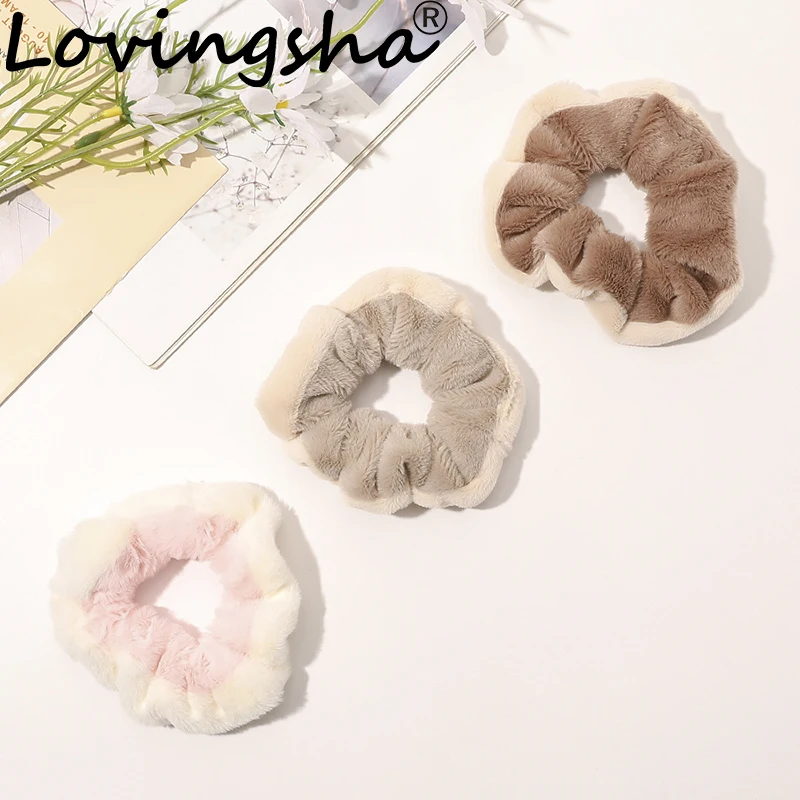 Плюшевые женские аксессуары для волос LOVINGSHA, Дамская зимняя резинка для волос, полосатая Дамская резинка для прически «конский хвост», Женс...
Плюшевые женские аксессуары для волос LOVINGSHA, Дамская зимняя резинка для волос, полосатая Дамская резинка для прически «конский хвост», Женс...