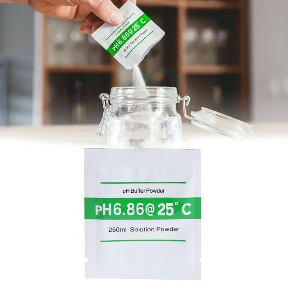 10pcs PH Meter Calibration Point 6.86 PH Buffer Powder Measure Calibration Solution For Test Meter
10pcs PH Meter Calibration Point 6.86 PH Buffer Powder Measure Calibration Solution For Test Meter