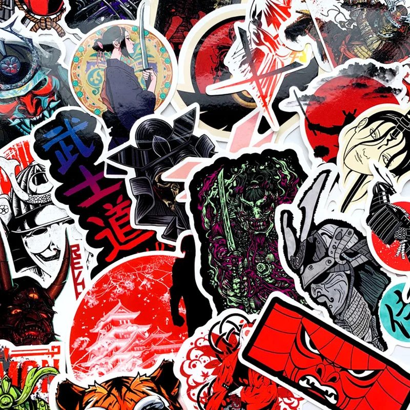 60pcs Japan Samurai Bushido Spirit Style Art Stickers for Mobile Phone Laptop Guitar Suitcase Skateboard Bike Car Decal Stickers
60pcs Japan Samurai Bushido Spirit Style Art Stickers for Mobile Phone Laptop Guitar Suitcase Skateboard Bike Car Decal Stickers