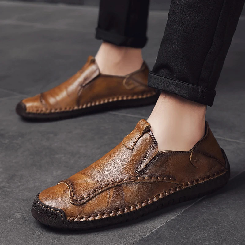 Men Casual Shoes Leisure Shoes Casual Male Shoe Men's Leather Zapatos Casuales Para Hombre De Cuero Black Mens Hot Sale
Men Casual Shoes Leisure Shoes Casual Male Shoe Men's Leather Zapatos Casuales Para Hombre De Cuero Black Mens Hot Sale