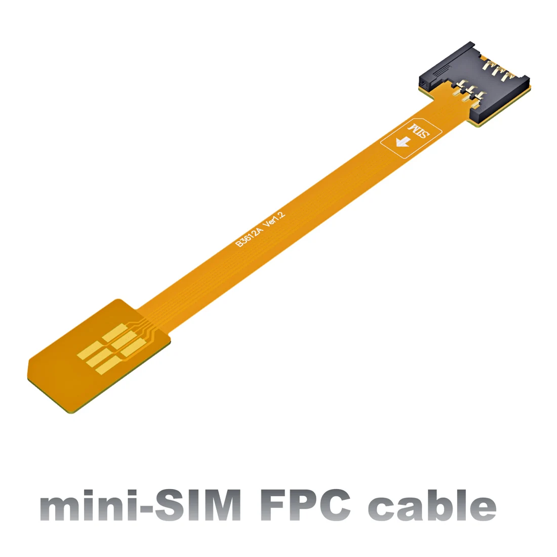 

FPC Soft Converter Adapter Cable SIM To Mini-SIM Nano-SIM Micro-SIM Card Male To Female Extension Cable SIM Extender Card Reader