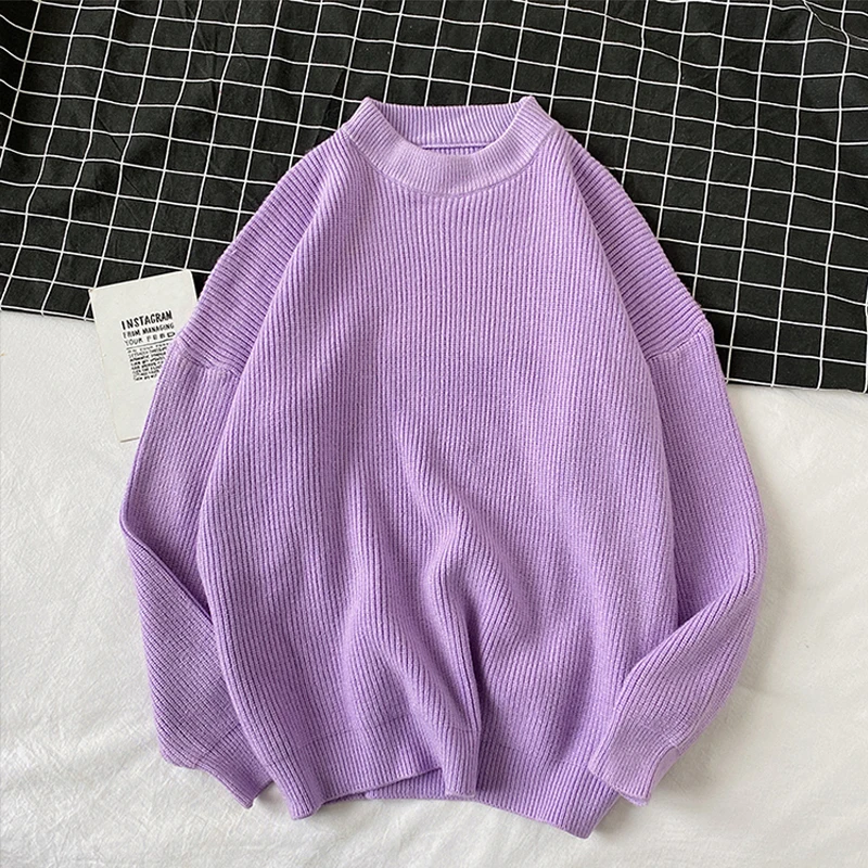 Autumn Winter Oversize Sweater Women Knitted Pullover Sweater Female Long Sleeve O Neck Jumper Warm Teen Gril Femme
Autumn Winter Oversize Sweater Women Knitted Pullover Sweater Female Long Sleeve O Neck Jumper Warm Teen Gril Femme