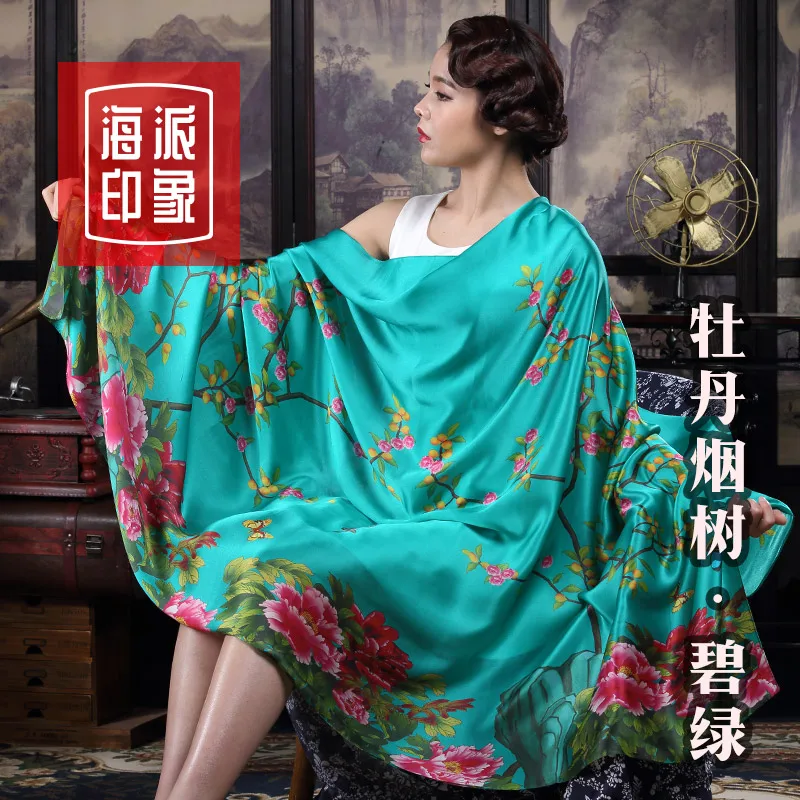★style impression silk scarves long women's versatile 100% mulberry silk scarf shawl dual use spring and autumn Hangzhou
★style impression silk scarves long women's versatile 100% mulberry silk scarf shawl dual use spring and autumn Hangzhou