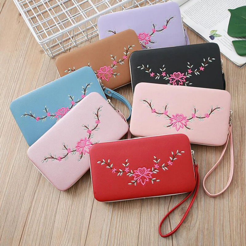 Women Wallets Cat Embroidery Pattern Short Wallet Leather Wallet Short Style Women Bag Card Holder Cartoon Cat Coin Purse
Women Wallets Cat Embroidery Pattern Short Wallet Leather Wallet Short Style Women Bag Card Holder Cartoon Cat Coin Purse