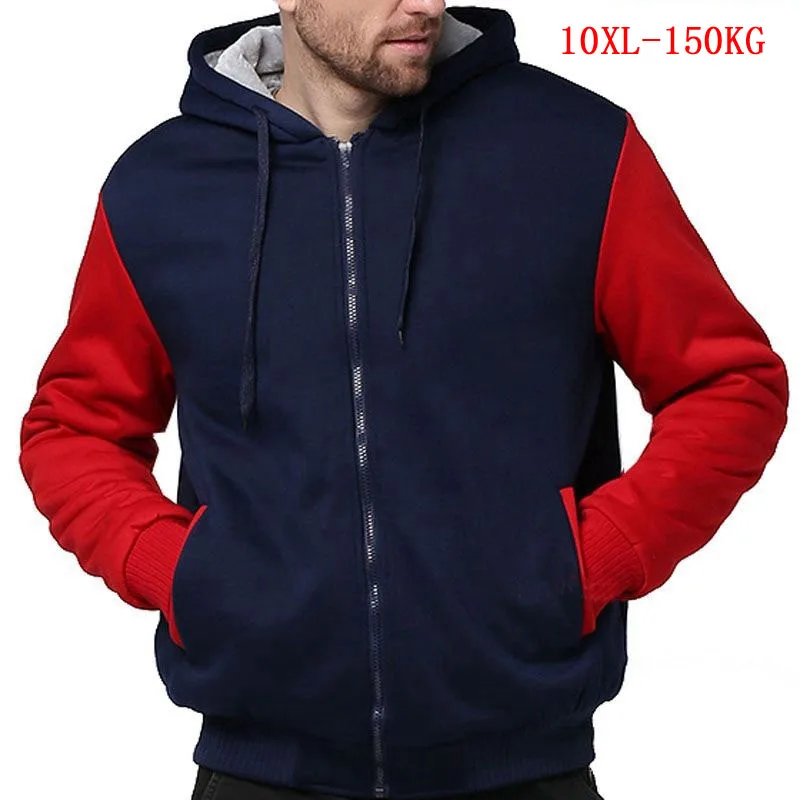 plus large size big men jackets Sweatshirt hooded thick warm fleece parkas 7XL 8XL 9XL 10XL winter black patchwork out wear coat
plus large size big men jackets Sweatshirt hooded thick warm fleece parkas 7XL 8XL 9XL 10XL winter black patchwork out wear coat