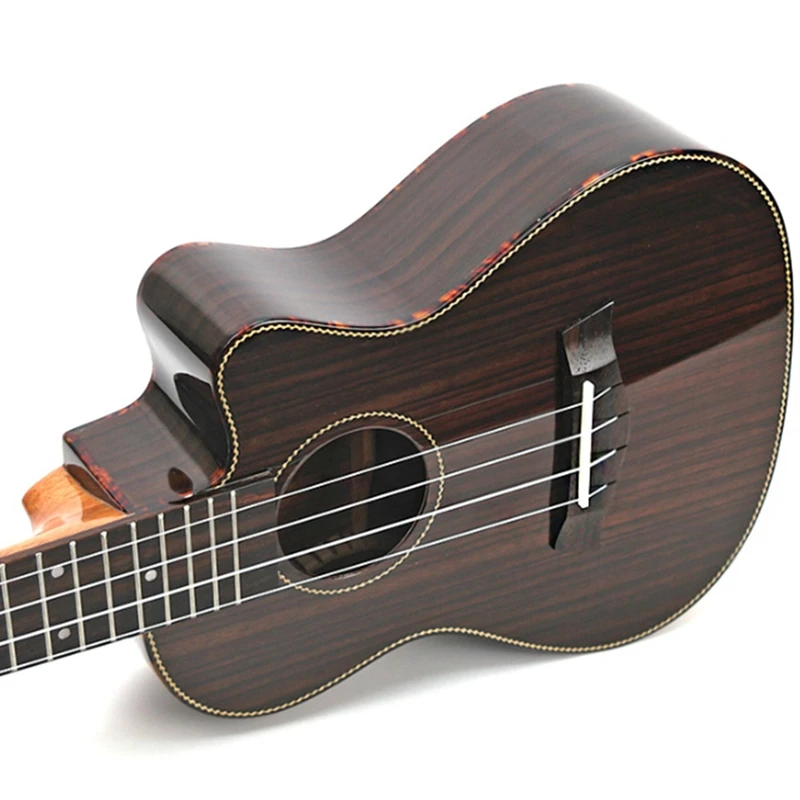 26 Inch Rosewood Bright Cut Corner Ukulele Ukulele Small Guitar Ukulele