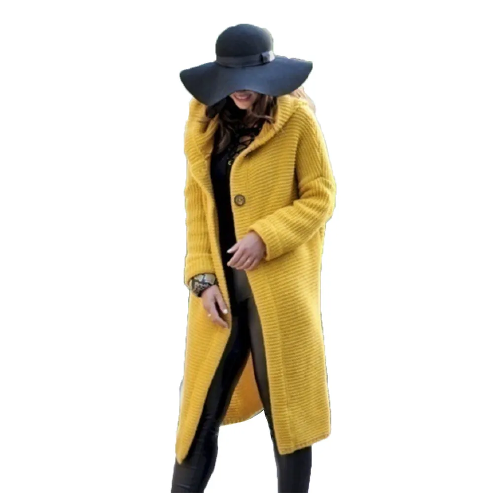 Autumn winter knitted sweater women loose tops Cardigan 2019 Europe and America new pink yellow gray hooded long sweater LR621
Autumn winter knitted sweater women loose tops Cardigan 2019 Europe and America new pink yellow gray hooded long sweater LR621