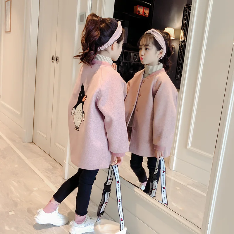 Girls Coat Kids Woolen Cloth 2021 Cartoon Thicken Warm Winter Autumn Kids Cotton Outwear Wool Fleece Children's Clothing
Girls Coat Kids Woolen Cloth 2021 Cartoon Thicken Warm Winter Autumn Kids Cotton Outwear Wool Fleece Children's Clothing