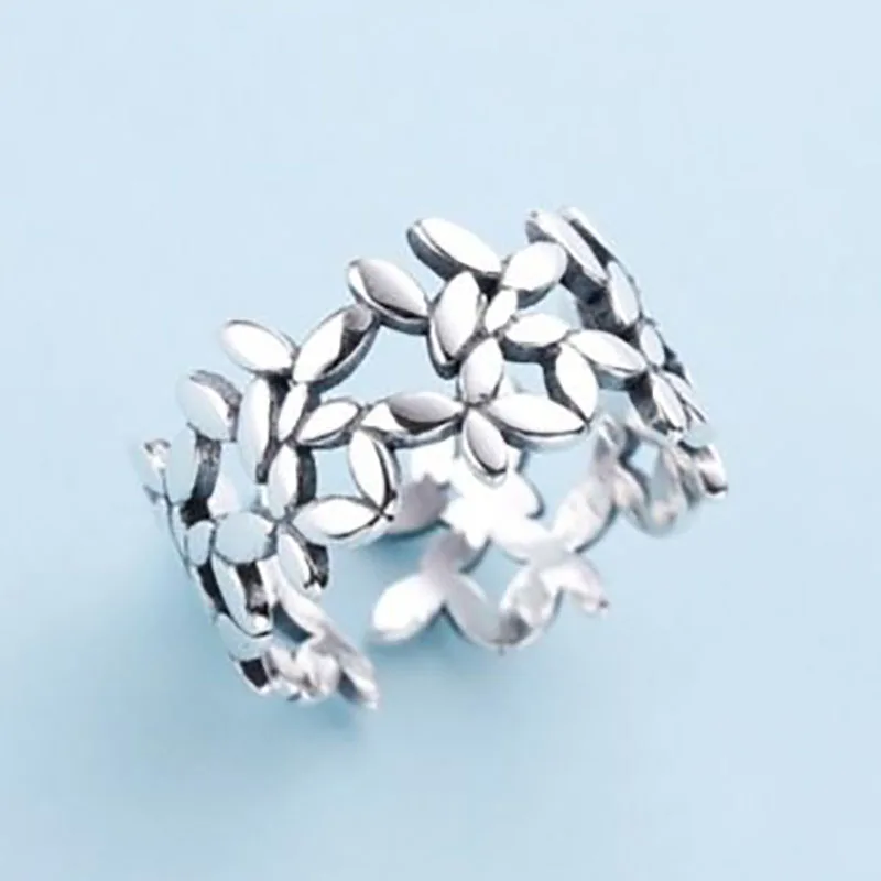 Оригинальное Открытое кольцо из тайского серебра с листьями в китайском стиле
Оригинальное Открытое кольцо из тайского серебра с листьями в китайском стиле