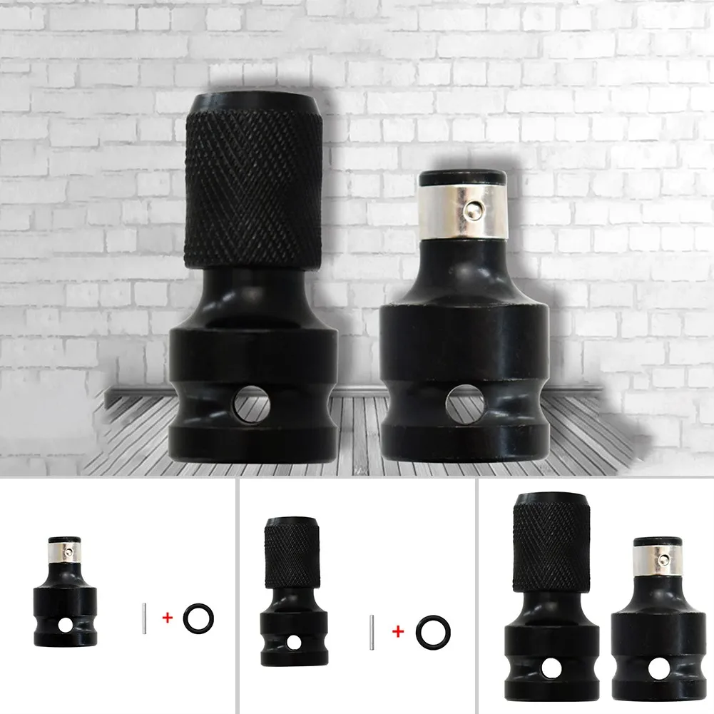 1/2" Square Quick Change Socket Adapter Converts Wrench 1/4" Hex Shank Drill Chuck Conversion Kit Converter Impact Driver
1/2" Square Quick Change Socket Adapter Converts Wrench 1/4" Hex Shank Drill Chuck Conversion Kit Converter Impact Driver
