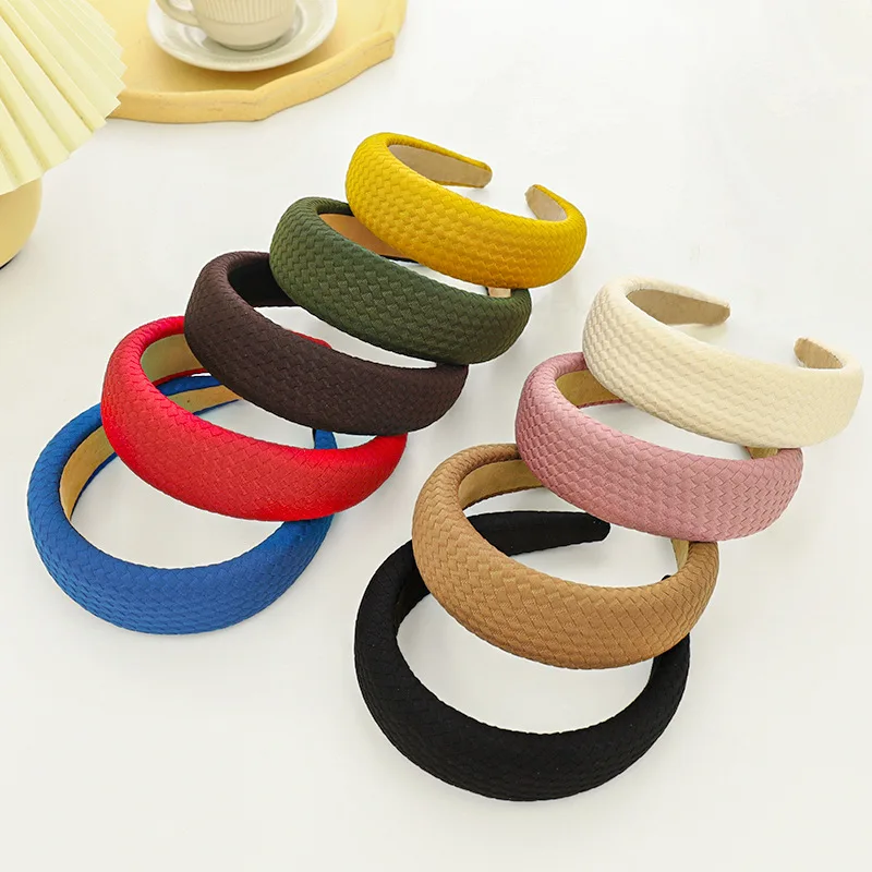 New Fashion Women Headband Bare Macaron Hairband Fresh Summer Headwear Casual Solid Turban Shading Hair Accessories
New Fashion Women Headband Bare Macaron Hairband Fresh Summer Headwear Casual Solid Turban Shading Hair Accessories