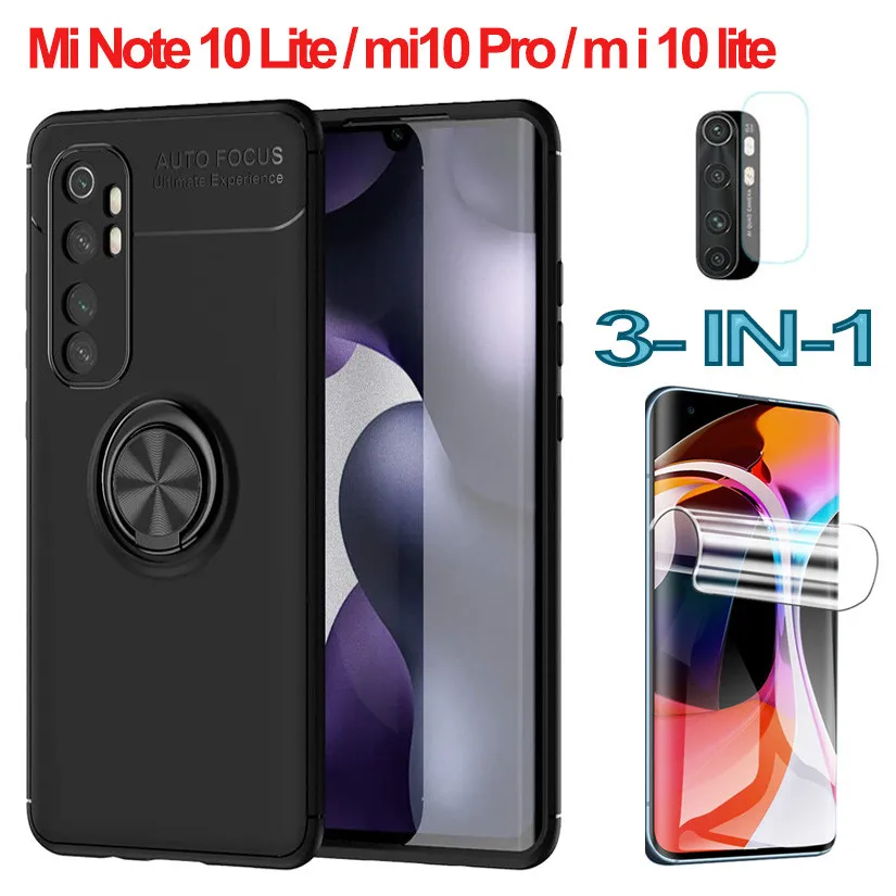 With Magnetic Ring Case Mi Note 10 Lite Back Cover+Hydrogel Film,For Xiaomi Mi Note10 Lite Mi10 Pro Case Silicone Shockproof Covers Mi Note10Lite Phone Cases
With Magnetic Ring Case Mi Note 10 Lite Back Cover+Hydrogel Film,For Xiaomi Mi Note10 Lite Mi10 Pro Case Silicone Shockproof Covers Mi Note10Lite Phone Cases