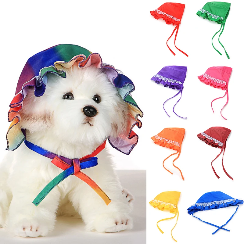 Summer Outdoor Dog Sun Hat Sunscreen Pet Puppy Caps Fashion Solid Coloe Lace Thin Breathable Sunhat Spring Dog Accessories
Summer Outdoor Dog Sun Hat Sunscreen Pet Puppy Caps Fashion Solid Coloe Lace Thin Breathable Sunhat Spring Dog Accessories