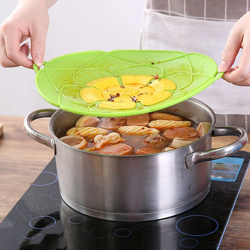 Silicone Cap Sub-flower Type Anti-spill Pot Lid Home Kitchen Dust-proof And Splash-proof Boiling Kitchen Tools
Silicone Cap Sub-flower Type Anti-spill Pot Lid Home Kitchen Dust-proof And Splash-proof Boiling Kitchen Tools