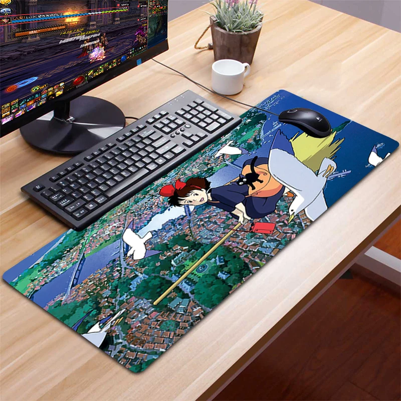XXL 90x40 Kiki's Delivery Service Mousepad Gamer Gaming Mouse Pad Computer Accessories Keyboard Laptop Padmouse Speed Desk Mat
XXL 90x40 Kiki's Delivery Service Mousepad Gamer Gaming Mouse Pad Computer Accessories Keyboard Laptop Padmouse Speed Desk Mat