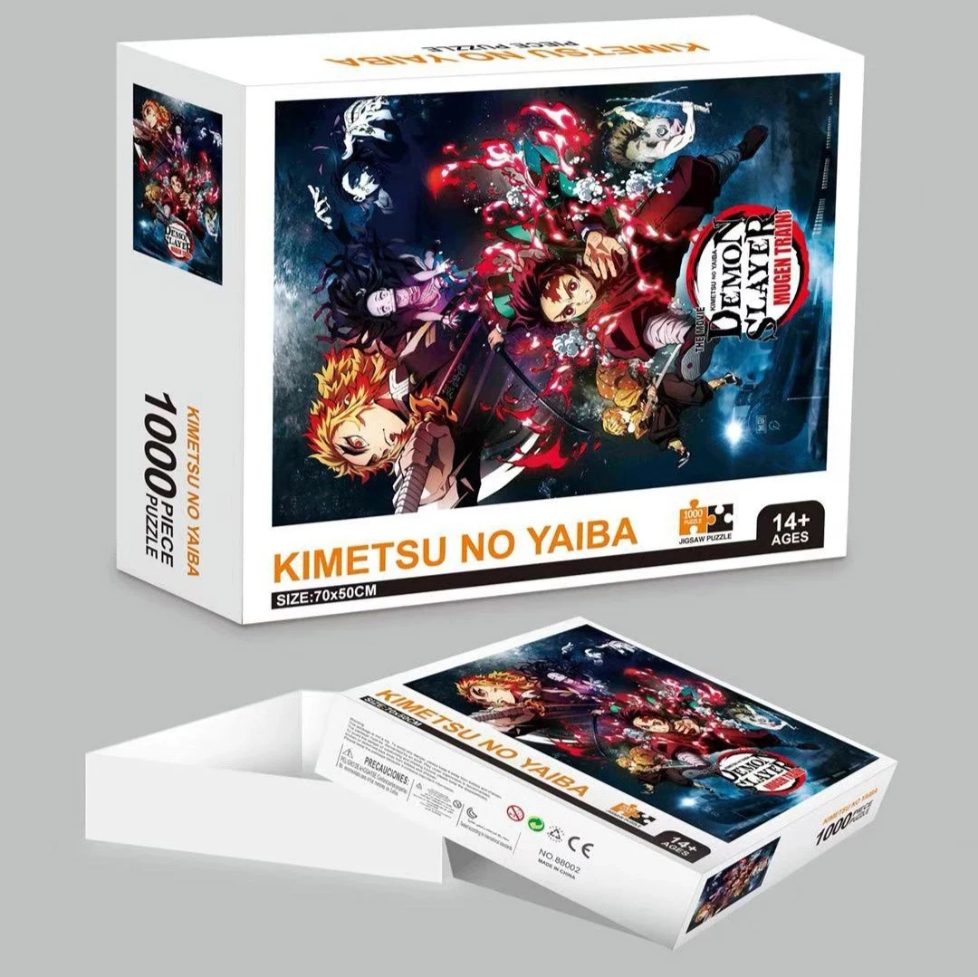 Пазлы 1000 для взрослых Demon Slayer, аниме Demon Slayer Kimetsu No Yaiba, игрушки Монтессори для детей и взрослых
Пазлы 1000 для взрослых Demon Slayer, аниме Demon Slayer Kimetsu No Yaiba, игрушки Монтессори для детей и взрослых