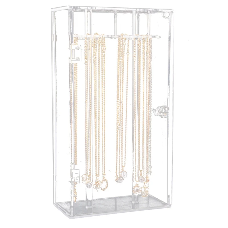 Acrylic 24 Hooks Rotation Necklace Display Stand Pendant Display Organizer Holder Dust-Proof Jewelry Display Box
Acrylic 24 Hooks Rotation Necklace Display Stand Pendant Display Organizer Holder Dust-Proof Jewelry Display Box