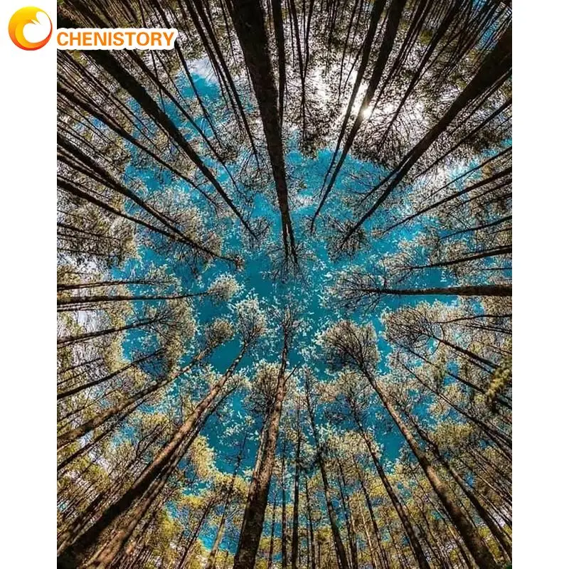 CHENISTORY 60x75cm DIY Painting By Number Kits With Frame Wall Art Picture By Numbers Modern Tree Landscape For Home Decors
CHENISTORY 60x75cm DIY Painting By Number Kits With Frame Wall Art Picture By Numbers Modern Tree Landscape For Home Decors