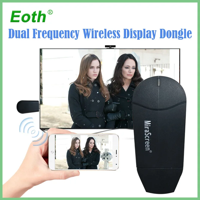 MiraScreen 4K беспроводной WiFi дисплей HD донгл приемник 1080P TV Stick 5G для Miracast Airplay Mirroring HDTV