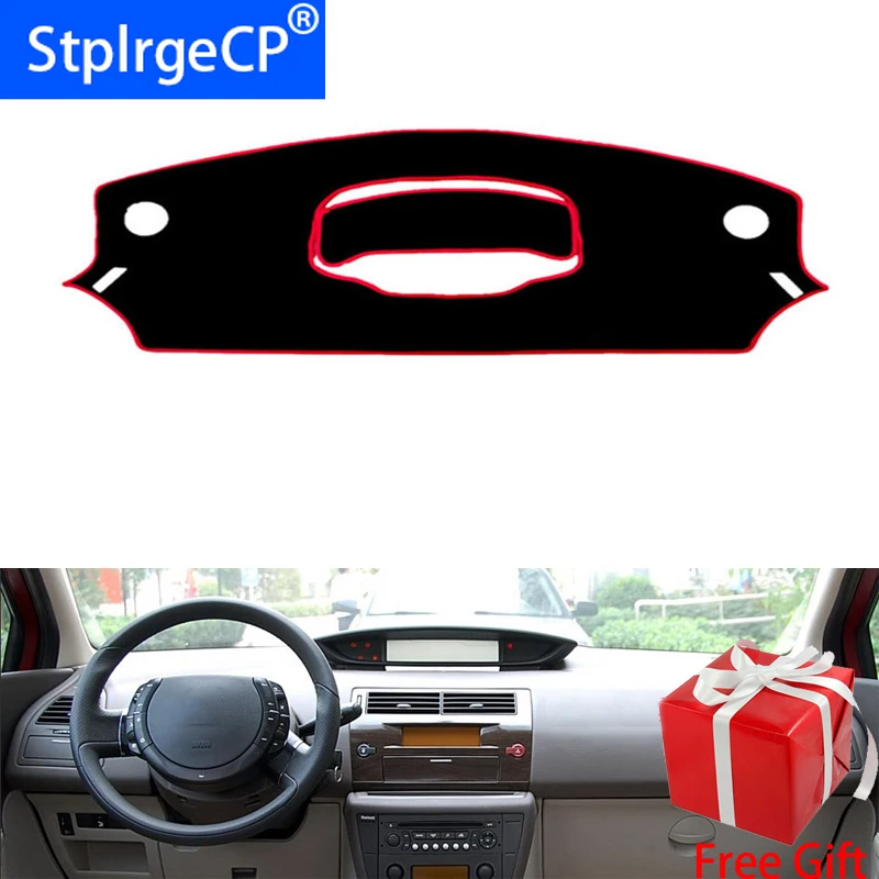 

For CITROEN QUATRE C-Triomphe 2008-2016 Car Styling Dash Mat Dashmat Dashboard Sticker Cover Sun Shade Dash Board Cover Carpet