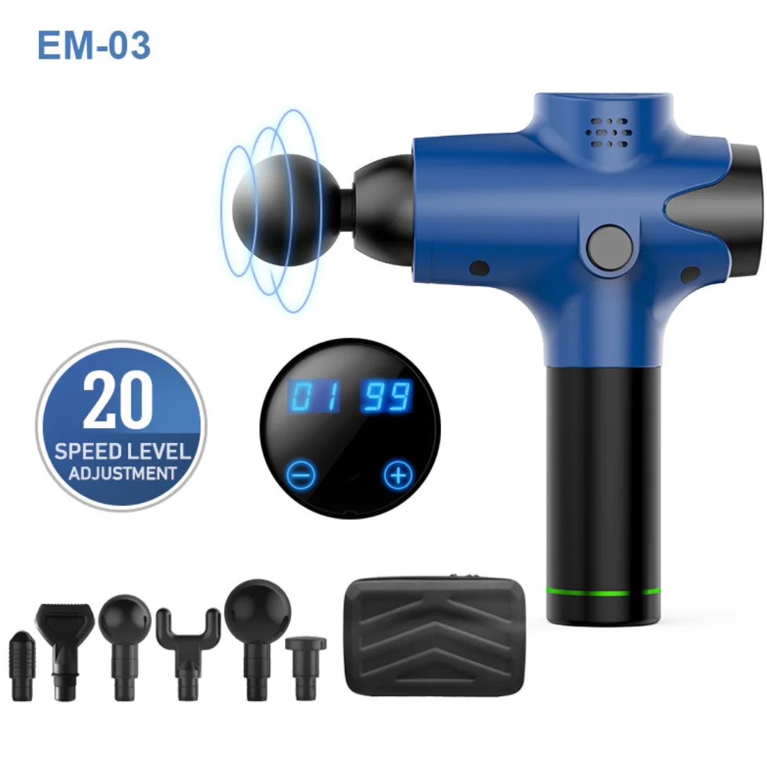 Professional Multifunctional Fascia Gun Relaxation Muscle Massage Gun LCD Display Silent Ultra-long Battery Life Smart Massager
Professional Multifunctional Fascia Gun Relaxation Muscle Massage Gun LCD Display Silent Ultra-long Battery Life Smart Massager