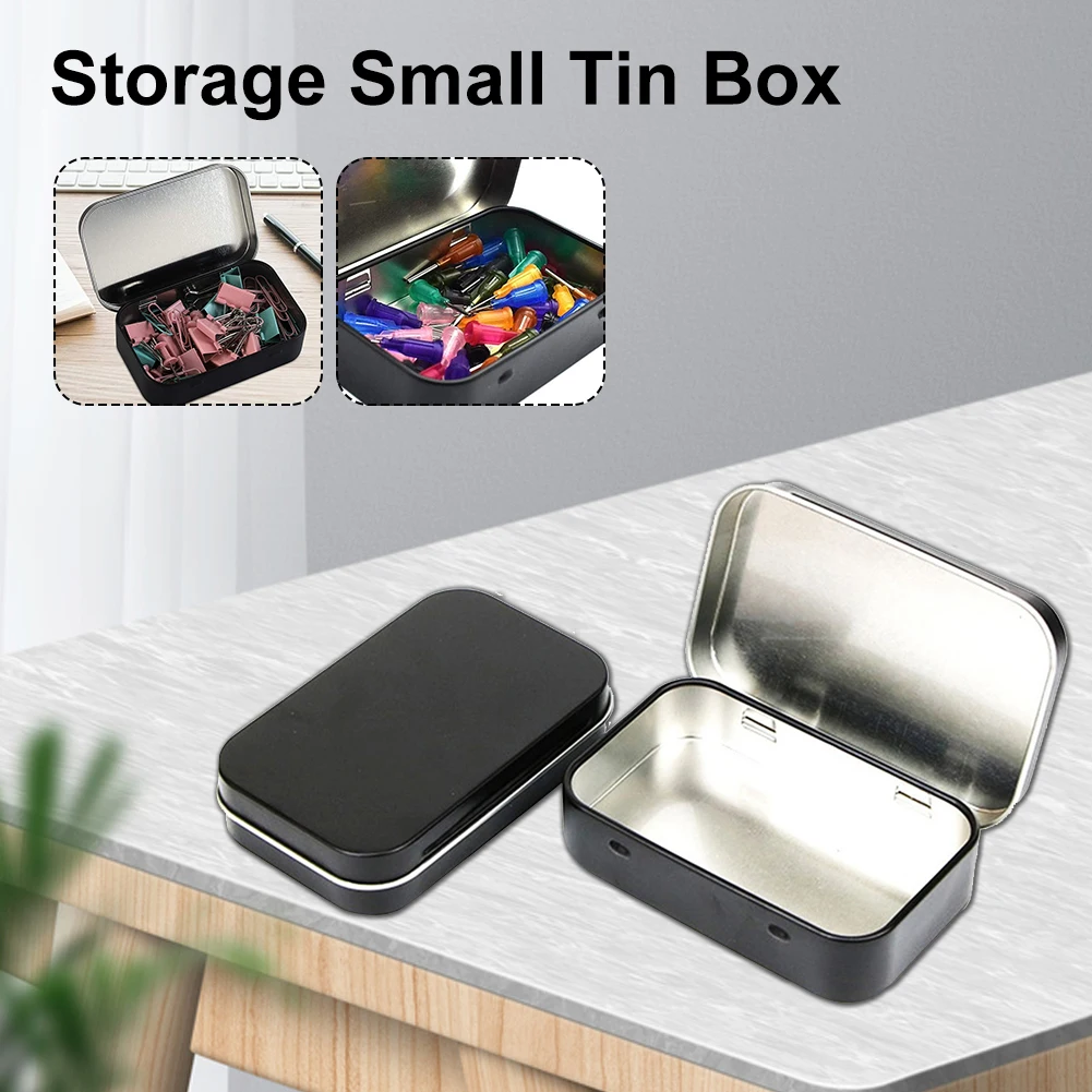 6Pcs Mini Metal Tins Container Square Hinged Flip Storage Tin Box Small Kit Case Jewelry Coin Candy Home Organizer Portable
6Pcs Mini Metal Tins Container Square Hinged Flip Storage Tin Box Small Kit Case Jewelry Coin Candy Home Organizer Portable