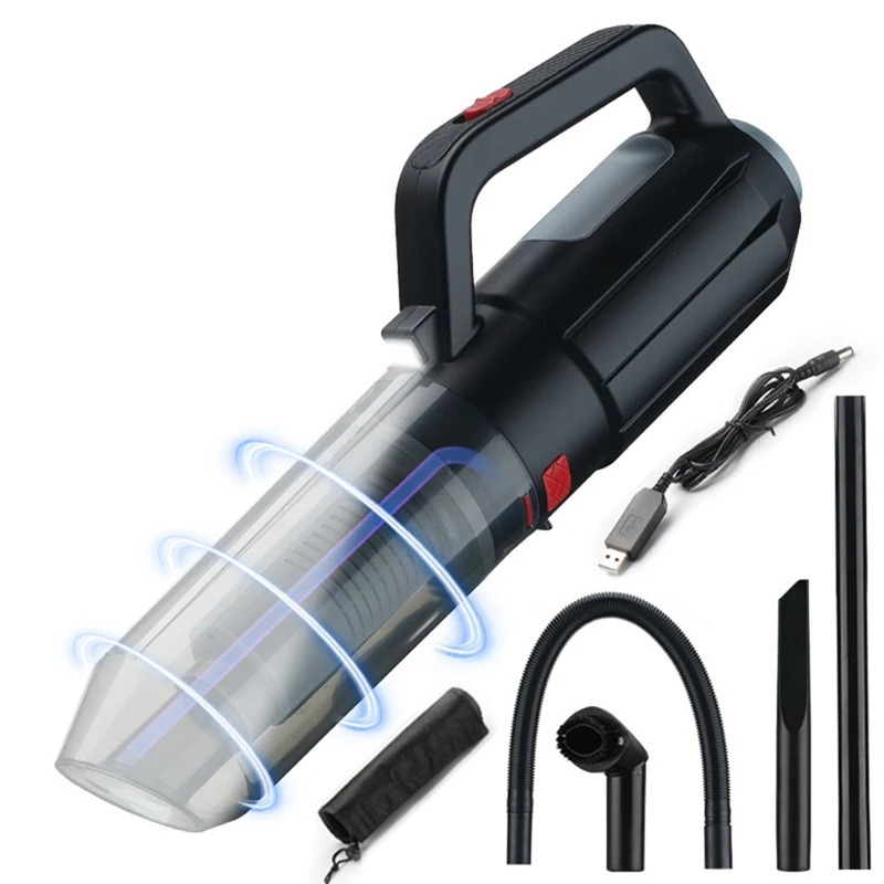 Portable Wireless Car Or Car Interior Vacuum Cleaner Mini Dust Collector Dust Removal / Inflation 3 Functions
Portable Wireless Car Or Car Interior Vacuum Cleaner Mini Dust Collector Dust Removal / Inflation 3 Functions