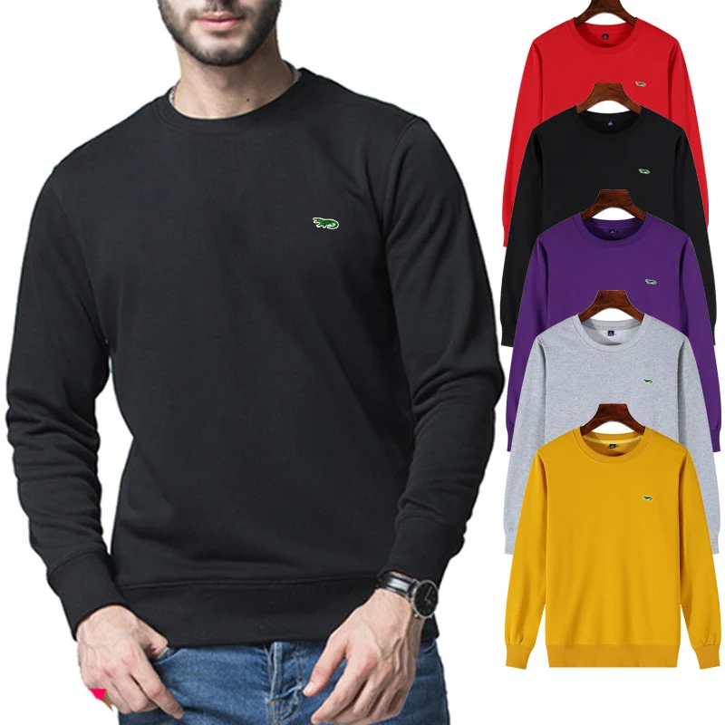 High Quality 2021 Autumn Mens Cotton Sweatshirts Casual O-Neck Mens Hoodies Fashion Outerwear Male Clothes Tops S-3XL
High Quality 2021 Autumn Mens Cotton Sweatshirts Casual O-Neck Mens Hoodies Fashion Outerwear Male Clothes Tops S-3XL