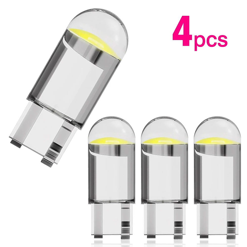 4Pcs Led W5W T10 Cob Glass Car Light Bulb Auto Automobiles clearance Reading Dome Wedge License Plate Lamp DRL Styling 12v
4Pcs Led W5W T10 Cob Glass Car Light Bulb Auto Automobiles clearance Reading Dome Wedge License Plate Lamp DRL Styling 12v