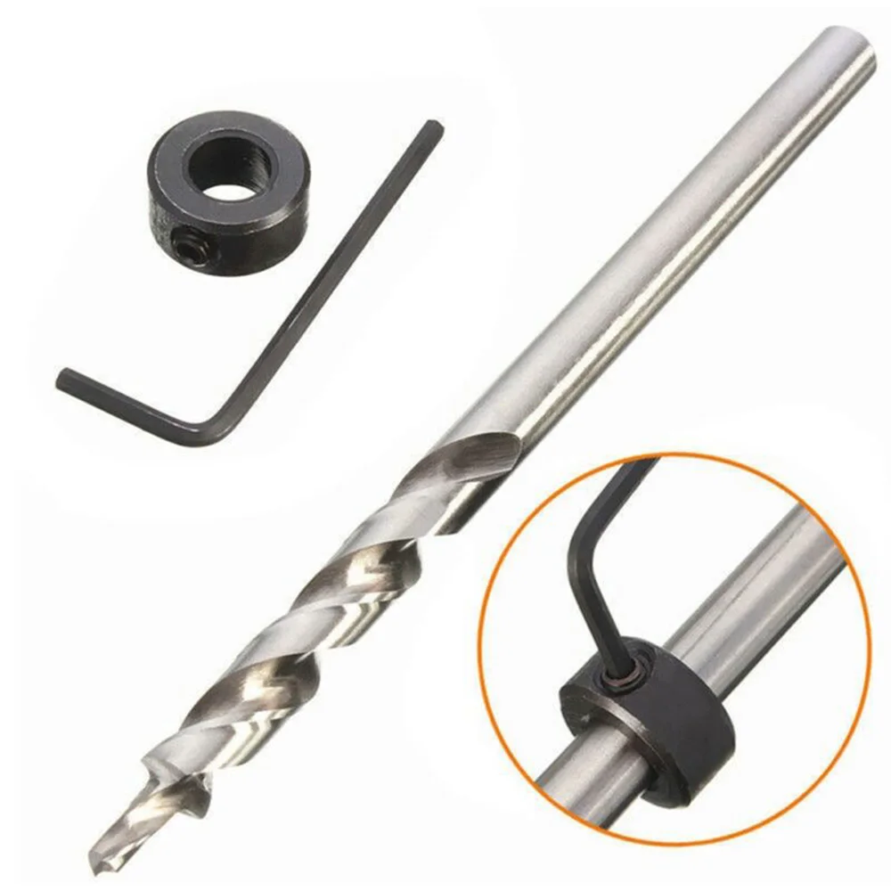 HSS Step Drill Bit Wrench Set For Pocket Hole Drill Jig Guide 3/8inch 9.5mm Kit 1500 Rotating Speed
HSS Step Drill Bit Wrench Set For Pocket Hole Drill Jig Guide 3/8inch 9.5mm Kit 1500 Rotating Speed