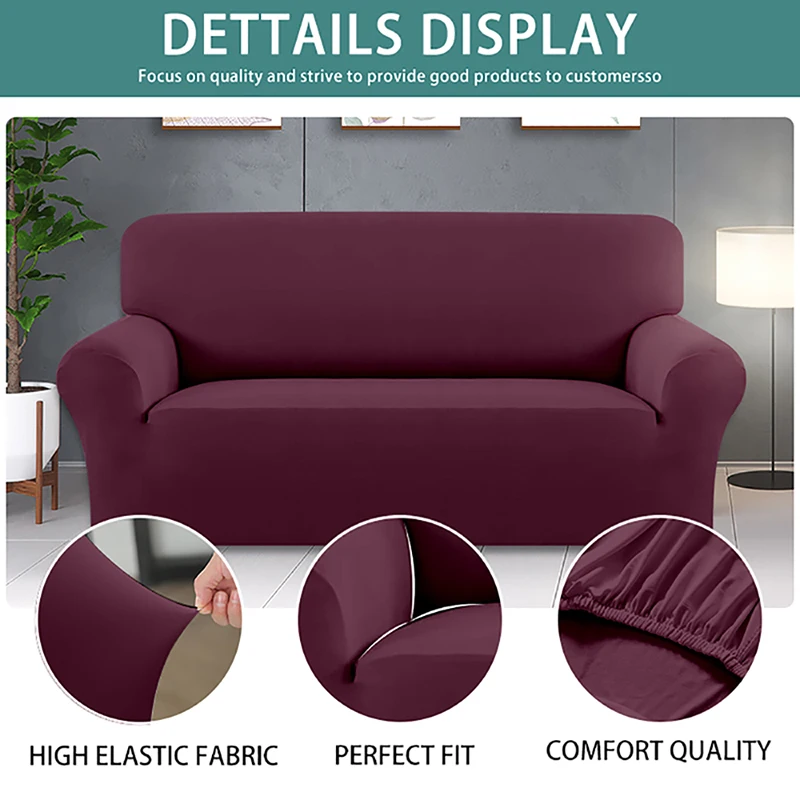 Solid Color Sofa Covers for Living Room Polyester Modern Elastic Corner Couch Cover Slipcovers Chair Protector cover
Solid Color Sofa Covers for Living Room Polyester Modern Elastic Corner Couch Cover Slipcovers Chair Protector cover